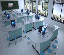 學生電腦實驗桌培訓實驗臺實驗家具