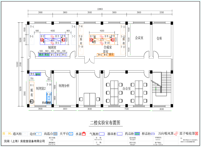 研發(fā)實驗室平面圖
